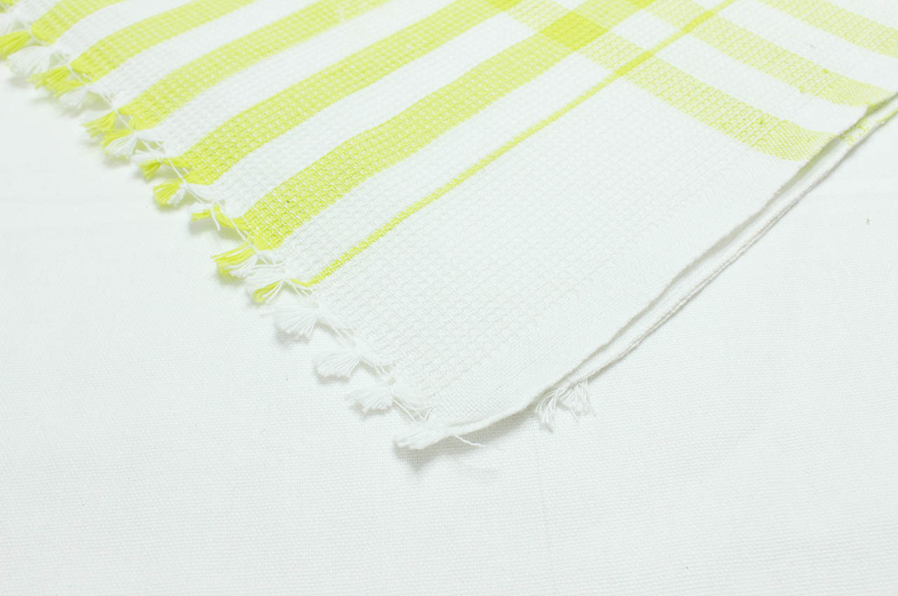 Gingham Bath Towel (33*64 Inches) Set of 2 Pc